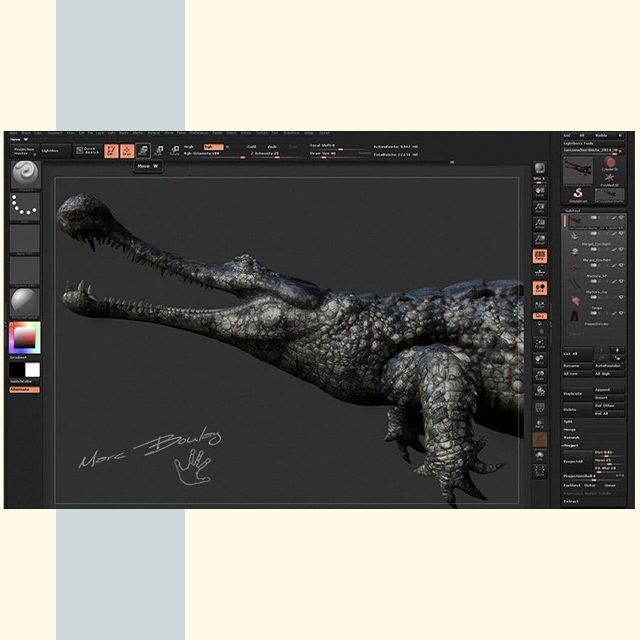 Sarcosuchus-imperator_workflow2_Marc Boulay