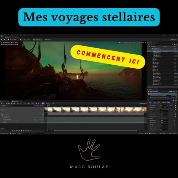 Mes Voyages Stellaires commencent ici - Marc Boulay