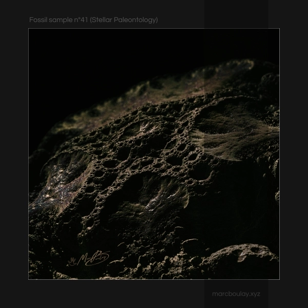 Stellar paleontology - Fossil sample n°41