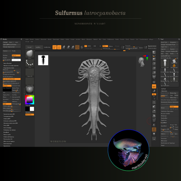 Sulfurmus - ZBrush work