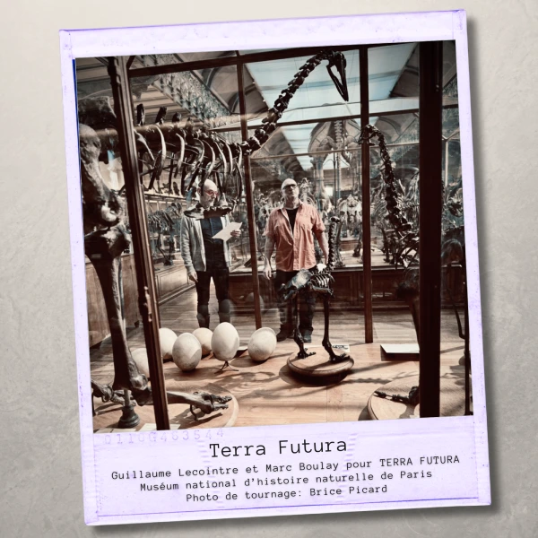 TERRA FUTURA Photo de tournage Muséum national d’histoire naturelle de Paris