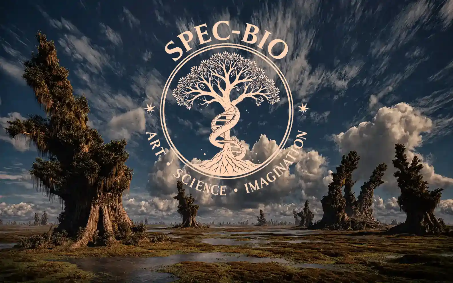 Les Sentinelles de Brume, recherche visuelle sur des espèces et des biomes spéculatifs pour Terra Futura