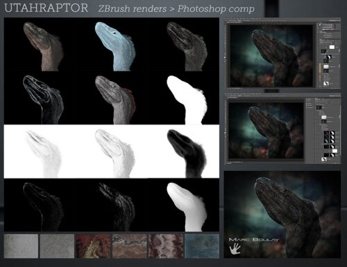 UtahraptorRenders(c)MarcBoulay